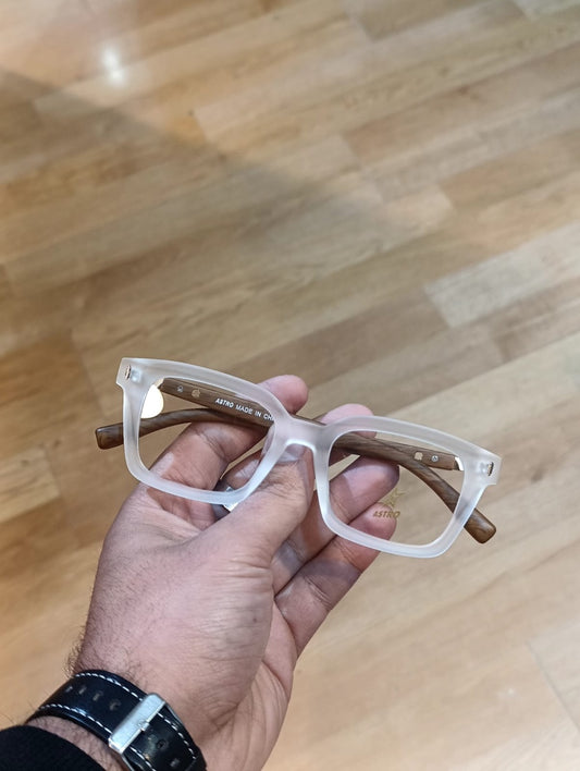 Wood arms glasses
